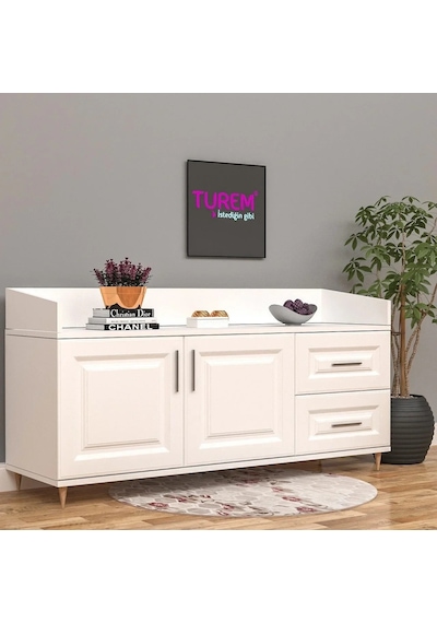 Loft Membran Kapak Konsol Mdf Beyaz Loft Membran Kapak Konsol Mdf Beyaz