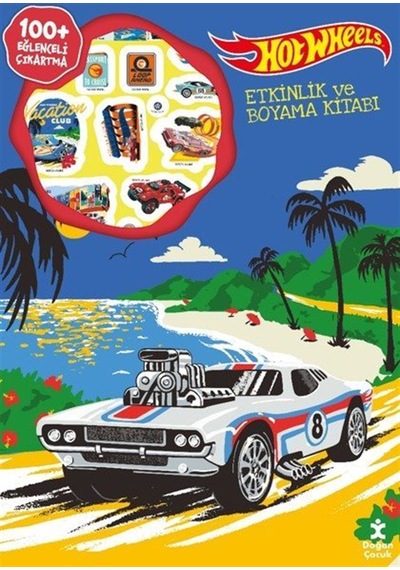 Hot Wheels Çok Çıkartmalı Boyama Kitabı / Kolektif