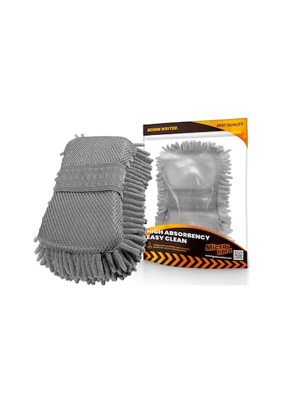 Schön Weiter Makarna Mikrofiber Yıkama Süngeri Açık Indigo