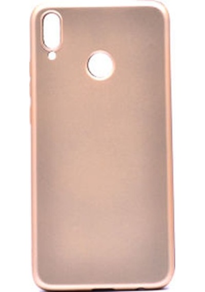 Honor 8x Kılıf Esneyebilen Şık Sofina Silikon Kapak Gold