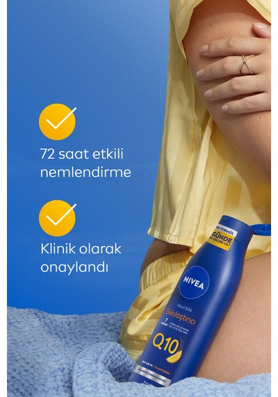 Q10 Sıkılaştırıcı Vücut Bakım Sütü Kuru Cilt 400ml Ve Vücut Losyonu Normal Cilt 400ml, C Vitam