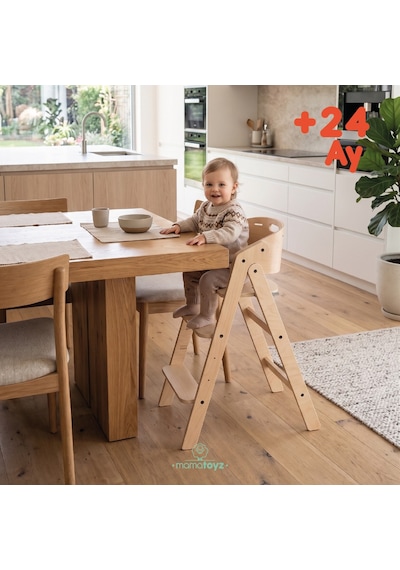 Mamatoyz My Chair OnlyChair NATURAL Mama Sandalyesi Sadece Sandalye Natural