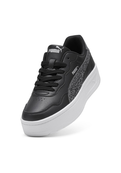 Puma Court Lally Skye Feline Kadın Siyah Sneaker Ayakkabı 40825101