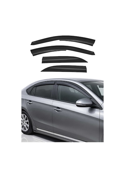 Vauxhall Corsa D/ Corsa E 2007-2016 Uyumlu Araca Özel Sport Style Akrilik Cam Rüzgarlığı Koyu 4parça