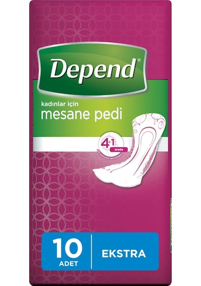 Depend Emici Külot Lohusa Pedi M-orta 10 Lu +mesane Pedi 10 Lu