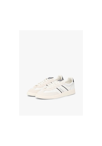 Tommy Hilfiger The Greenwich Edge Karışık Dokulu Erkek Beyaz Sneaker Em0em016720k9 Beyaz
