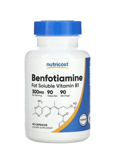 Nutricost Benfotiamin 300 Mg 90 Kapsül - Dmm00147