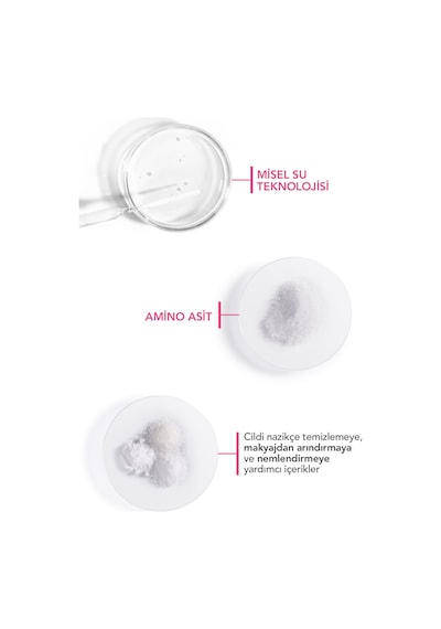 Hassas Ve Normal Ciltler 500 Ml H2o Micellar Makyaj Temizleme Suyu & 500 Ml Temizleme Jeli 2'li Set