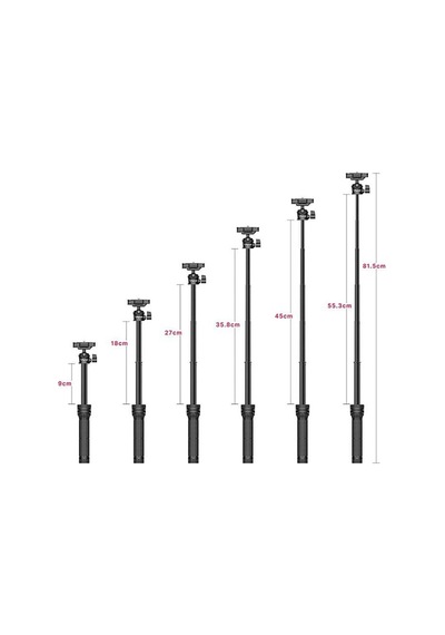 Ulanzi Mt-34 Çok Fonksiyonlu Uzatılabilir Tripod