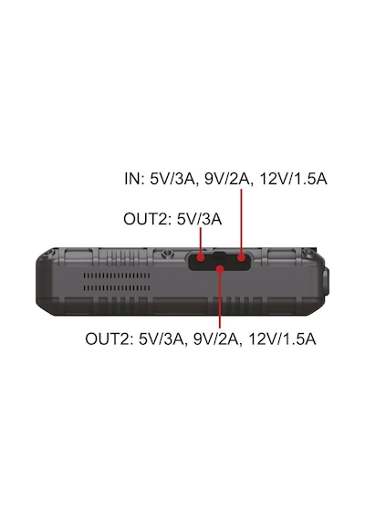 For-x X-12000 Akü Takviyesi Lastik Şişirici Powerbank Led Işık