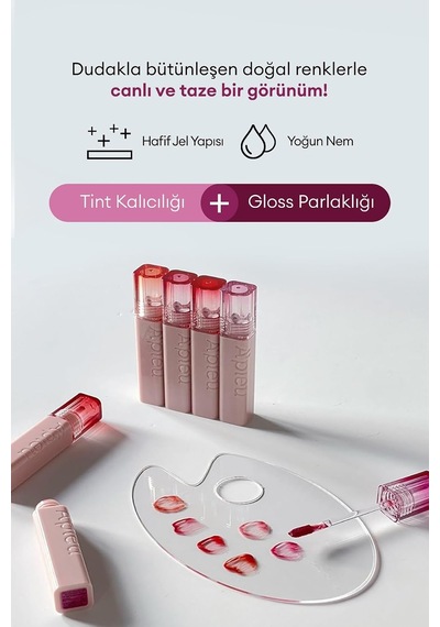 A'pieu Juicy Pang Jelly Tint 05 Strawberry Jelly Dudak Tint 3.5 Gr, 111600 Çok Renkli