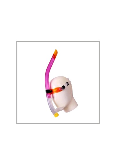Pembe S15 Yetişkin Yüzücü Eğitim Şnorkel-rkl.024 Pembe