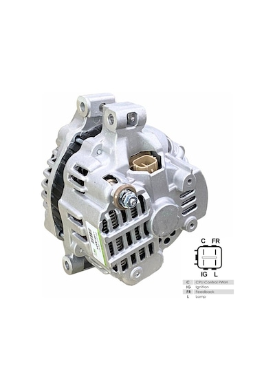 12v Alternatör Dinamo Mıtsubıshı Tipi 70 A C-ıg-fr-l 4 Fiş Honda Cr-v Iı/fr-v/stream