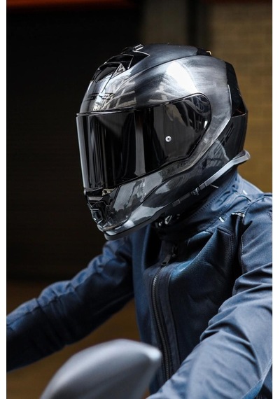 Ls2 Storm 2 Jeans Siyah Vizörlü Kask Jeans