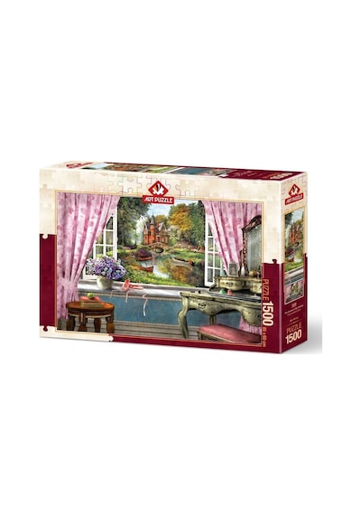Art Puzzle Penceremdeki Şato 1500 Parça Puzzle