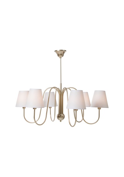 Mudo Home Chamber 6'lı Avize 80 Cm Beyaz