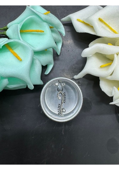 Yüz Taşı Face Gems Yapışkan Burun Parmak Hızma Model20 Gümüş