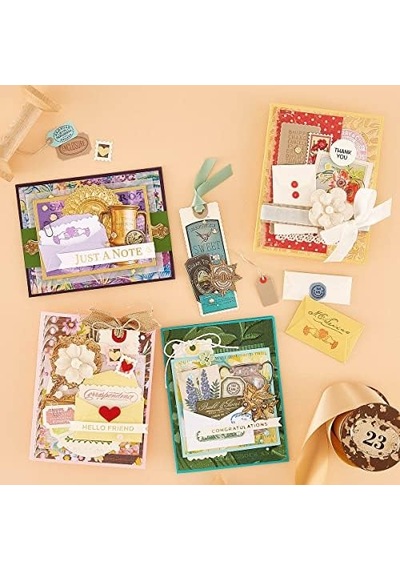 Spellbinders Sign Here By Cathe Holden Şeffaf Damga Seti