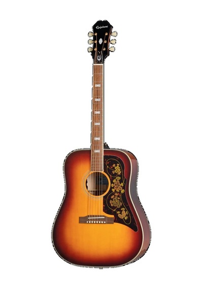 Epiphone Masterbilt Frontier Elektro Akustik Gitar Iced Tea Aged Gloss