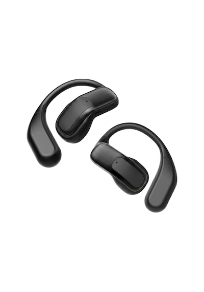 Juo Jt3 Bluetooth 6.0 Open Ear Ows Kablosuz Bluetooth Kulaklık 14.2mm Sürücü Kulak Kancalı Açık Spor Kulaklığı 90 Saat Pil Ömrü Siyah