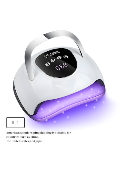 Uv Company Sun X9 220w Uv Led Tırnak Kurutucu Lamba Dijital Ekranlı, Otomatik Sensörlü, Profesyonel Jel Oje Kurutma Cihazı 0