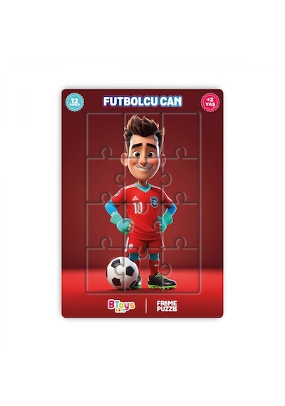 Btoys 5 Adet Lisanslı 12 Parça Can Serisi Puzzle