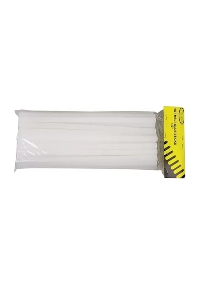 Şeffaf Sıcak Silikon Çubuğu Mum Silikon İnce 1 Kg 30 Cm Çok Renkli
