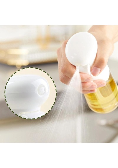 210 Ml Tetikli Sprey Cam Yağ Limon Sos Spreyi Yağ Şişesi Airfryer- Tava Yağdanlık Renkli