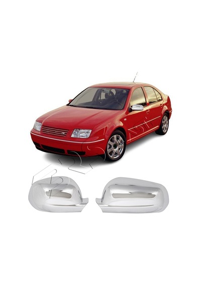 Volkswagen Bora Uyumlu 1998-2004 Ayna Kapağı 2 Parça Abs Krom Kaplama
