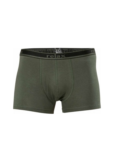 Royaleks Relax Pamuklu Esnek Erkek Boxer Haki - 1268A M