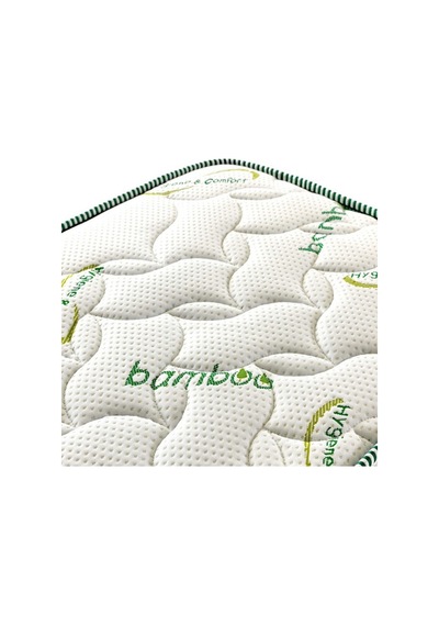 Uzunbebe 90X190 Tek Kişilik Opalin Bamboo 90X190 Ortopedik Yaylı Yatak (340114686)