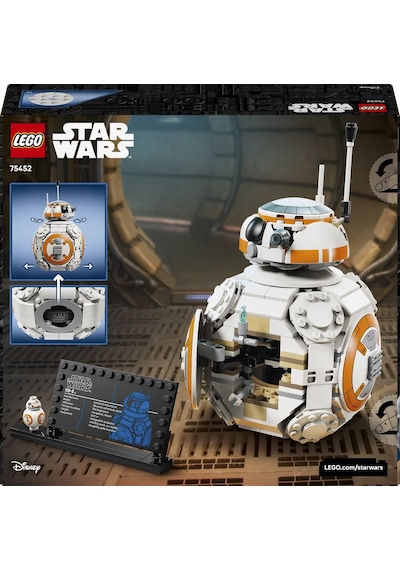 LEGO® Star Wars™ BB-8™ Astromech Droidi 75452 - 10 Yaş ve Üzeri Çocuklar için Figür İçeren Yaratıcı Oyuncak Yapım Seti (569 Parça)
