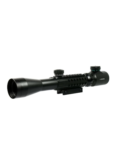 3-9x40 Zoomlu Dürbünü Kızaklı Açık Gri