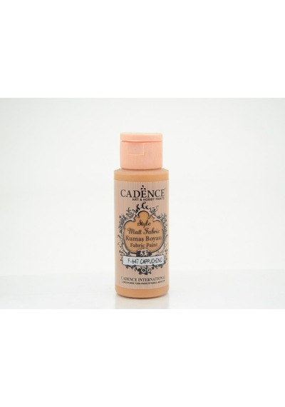 Cadence Style Mat Kumaş Boyası - 647 Cappuchino 59Ml