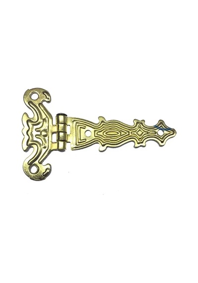 Dekoratif, Sac Tek Kuyruklu Menteşe - 40x68 Mm, Küçük, Sarı, 1 Adet 9e6c8 Diğer