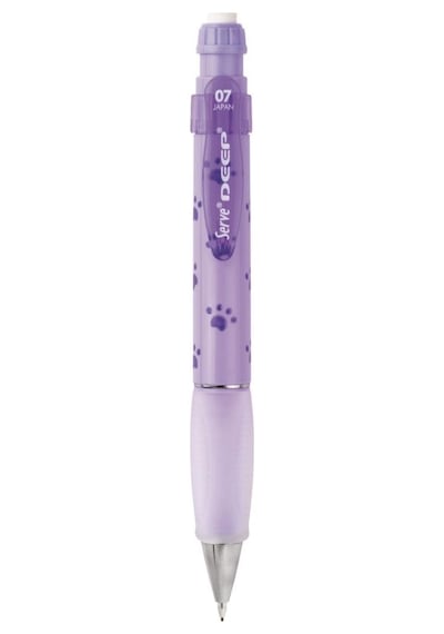 Serve Deep Doğa Desen Versatil 0,7 Pastel Lavanta Köpek Pati + Tombow 0.7 Mm 2b Uç 3 Adet