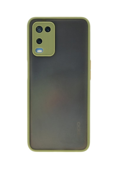 Oppo A54 4g Uyumlu Kılıf Montreal Silikon Kapak - Açık Yeşil
