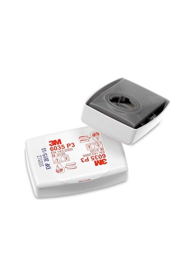 3M 6035 P3 Paertikül Filtresi 6000 Serisi (1 Çift)