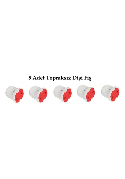 5 Adet Topraksız Dişi Fiş