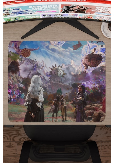 Expedition 33 Kaymaz Dikişli Kauçuk Oyuncu Mousepad V5 - 48x40 Xl Gaming Mouse Pad Fare Altlığı