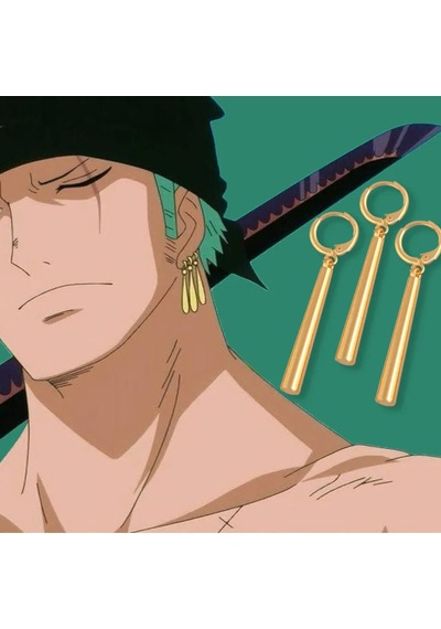 BANDAI One Piece - Roronoa Zoro Küpe (3'lü Set) Çok Renkli BANDAI One Piece - Roronoa Zoro Küpe (3'lü Set) Çok Renkli