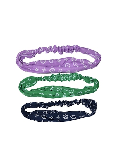 Lastikli Paraşüt Bandana 3 Lü Set Çok Renkli
