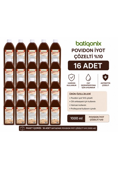 Aqua Batikon Çözelti 1000 Ml 16 Adet