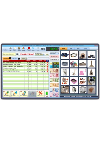 Demirsoft Petshop Programı - Barkodlu Satış Stok Takip Sms Sistemi