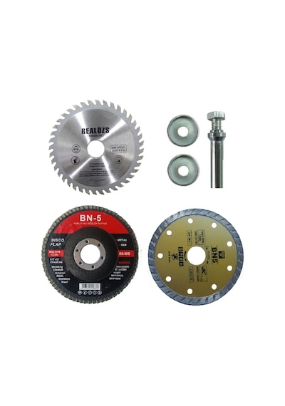 115 MM Daire Testere Turbo Kanallı Mermer Fayans Ahşap Kesme Disk