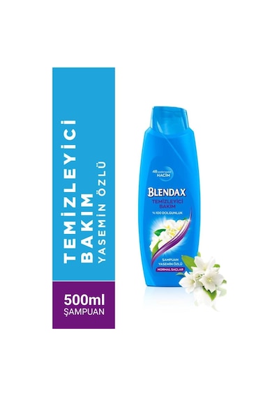 Blendax Temizleyici Yasemin Özlü Şampuan 4 x 500 ML