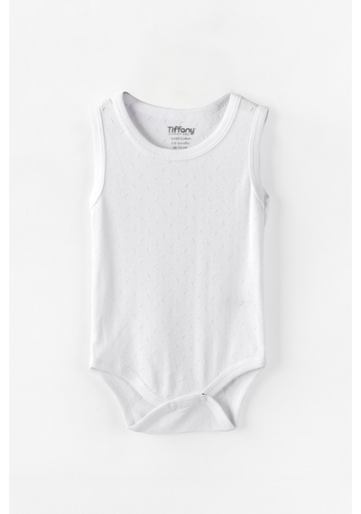 Tiffany Baby %100 Pamuk Nefes Alan Jakarlı Bebek Atlet Badi 0 36 Ay Çok Renkli
