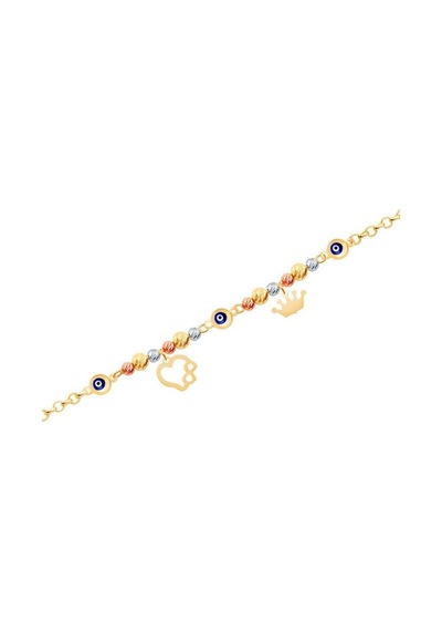 Gülaylar - Altın 14 Ayar Toplu Bileklik N11.14950 Sarı Altın