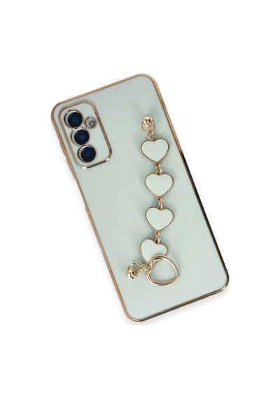 Ilkeshop Newface Samsung Galaxy Uyumlu A14 4g Kılıf Esila Silikon - Su Yeşili SU YEŞİLİ