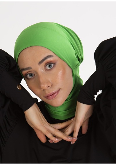 Mayovera Özel Tasarım Bone - Yeşil Çok Renkli
